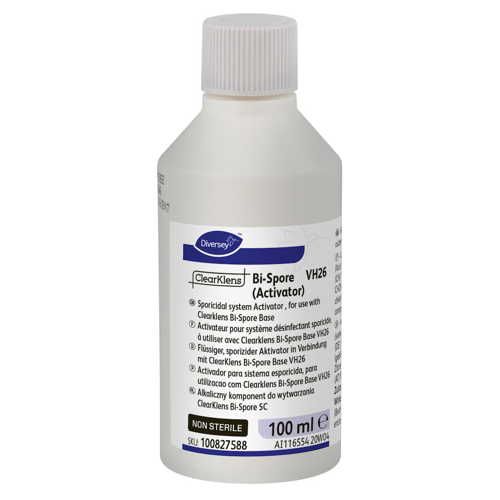Clearklens Bi-Spore VH26 25x2x0.1L - Sporobójczy dwukomponentowy system ClearKlens Bi-spore (Base + Activator)